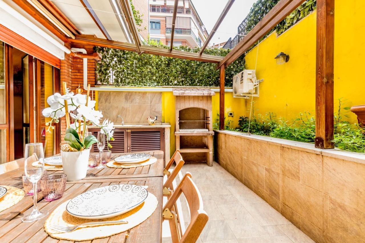 Bbhome Elegant Flat With Private Terrace Pamphili Apartment